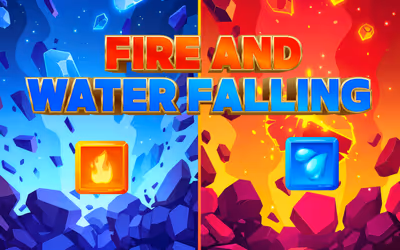 Fire And Water Falling