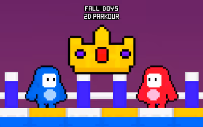 Fall Boys 2D Parkour