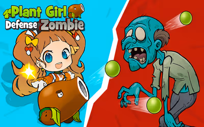 Plant Girl Defense Zombie