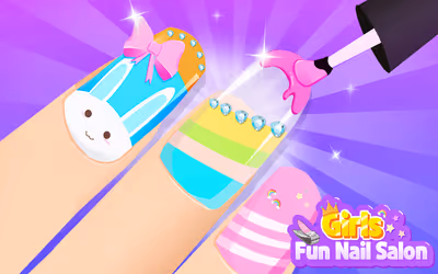 Girls Fun Nail Salon
