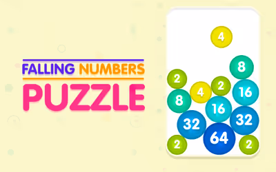 Falling Numbers - 2048 puzzle