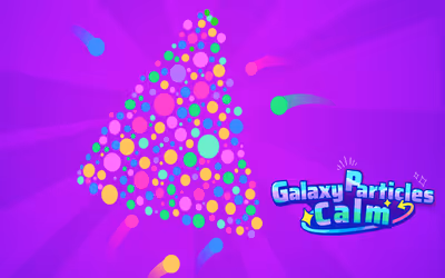 Galaxy Particles Calm