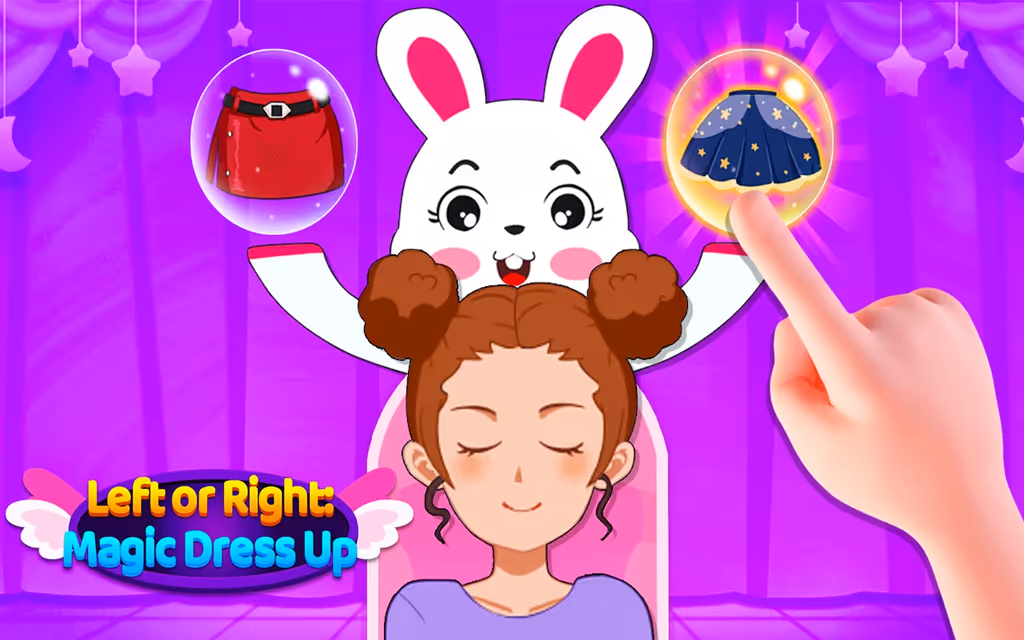Left or Right: Magic Dress Up