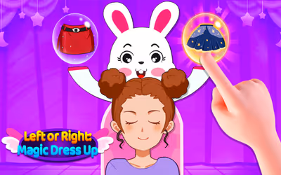 Left or Right: Magic Dress Up