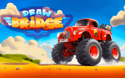 Draw Bridge 3D - Monster Truck