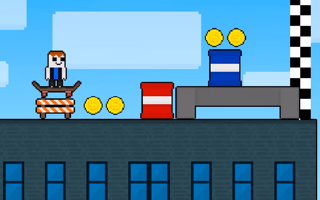 Obby Skate Forever Parkour
