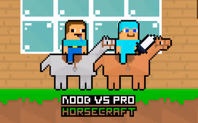 Noob vs Pro HorseCraft