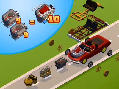 Idle Drive: Merge, Upgrade, Drive