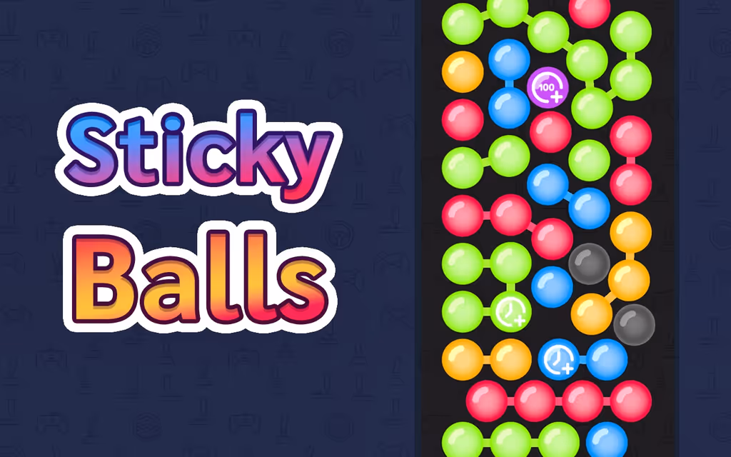 Sticky Balls - Match 3 Bubble Shooter