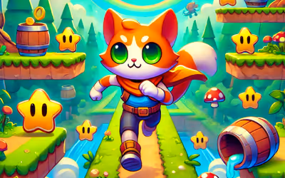 Infinity Cat Adventure Runner