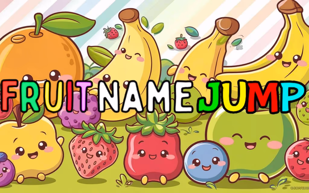 Fruit Name Jump