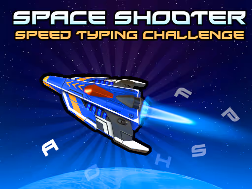 Space Shooter - Speed Typing Challenge
