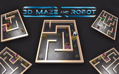 3D Maze And Robot