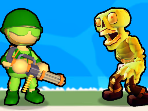 Destruction of Stickman Zombie