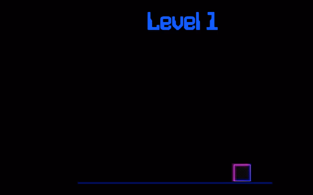 Neon Square Rush