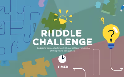 Riddle Challenge Test Your Wits with Fun and Engaging Puzzle