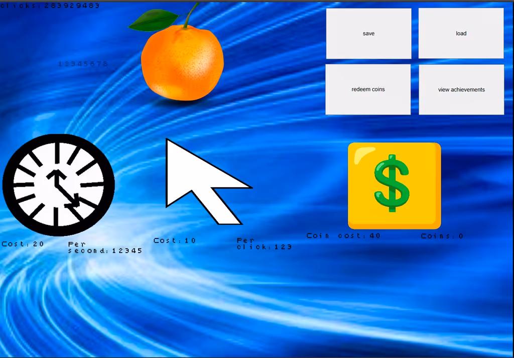 Mandarine Clicker