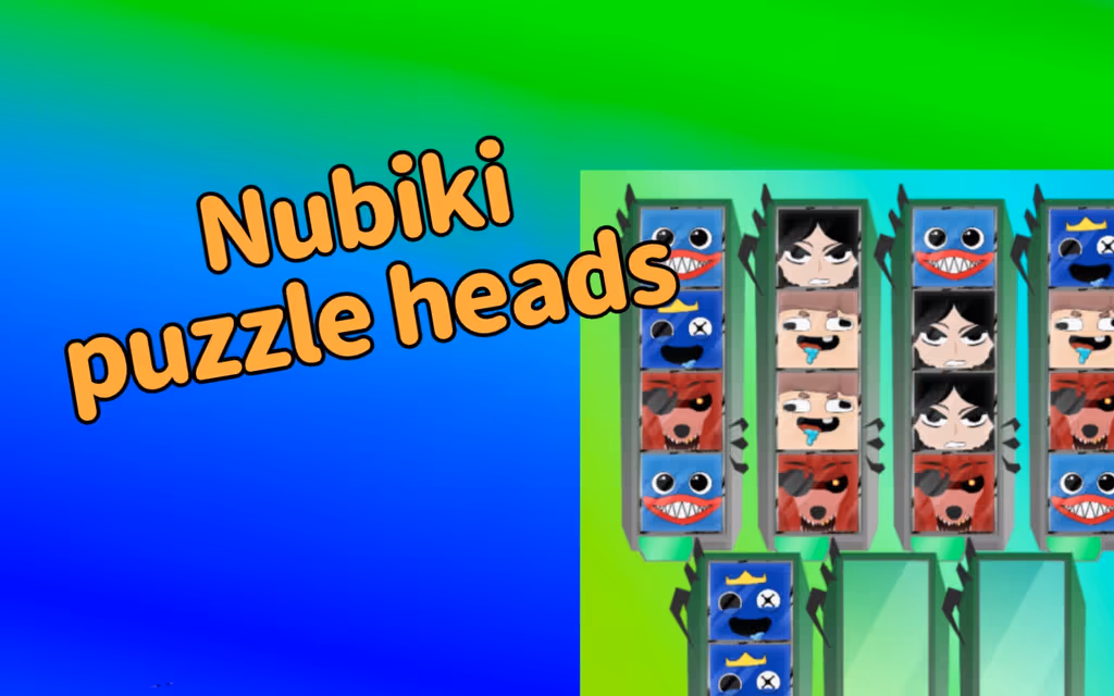 Nubiki Puzzle Heads