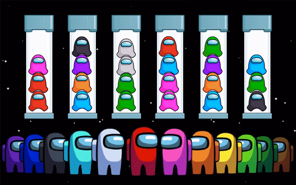 Impostor Sort Puzzle