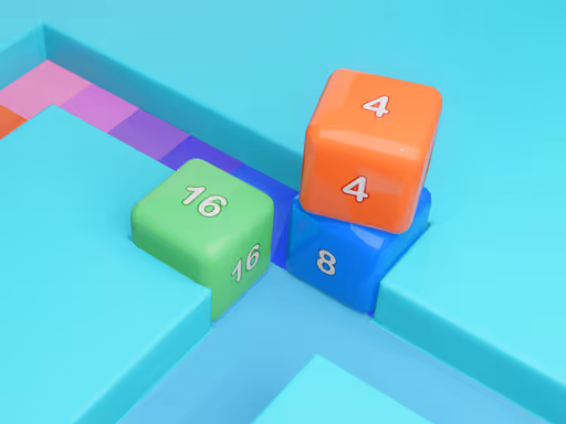 Maze Cube 2048
