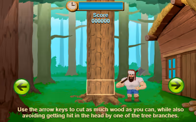 Wood Chopping Game