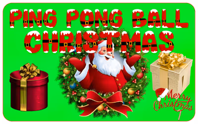 Ping Pong Ball Christmas