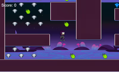 Puzzle Platformer Coin Collector Game