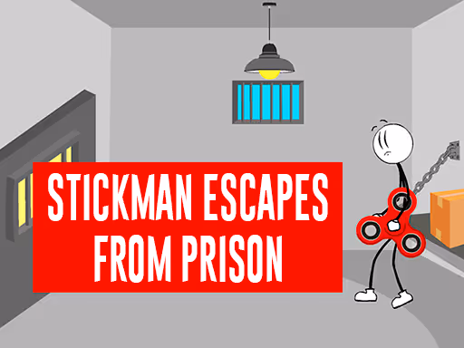 Stickman escapes from prison