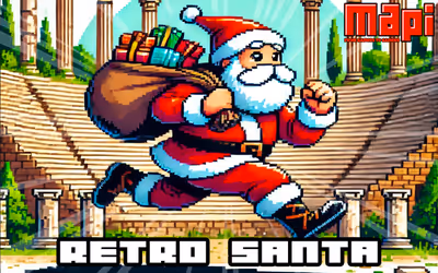 Retro Santa