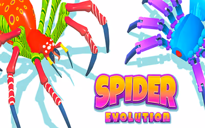 Spider Evolution Runner Game