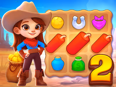 Wild West Match 2: The Gold Rush