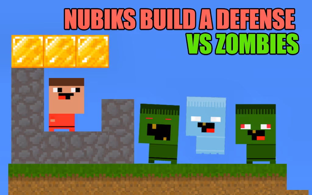 Nubiks Build a Defense vs Zombies