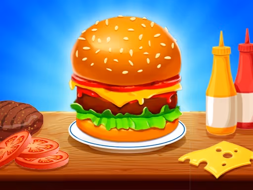 Burger Cafe - Cooking Games For Kids