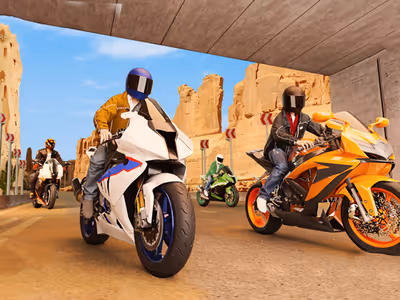 Real Motorbike Simulator Race 3D