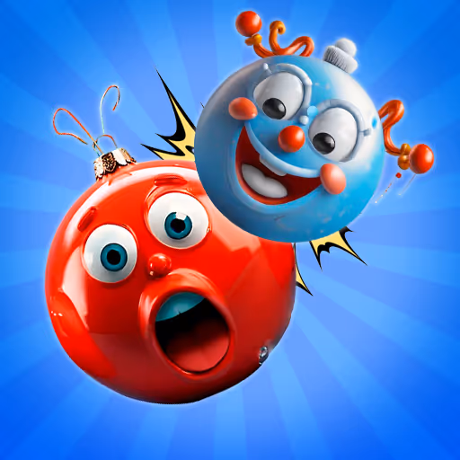 Merge Balls New Years Toys in 3D!