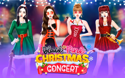 Black Pink Christmas Concert