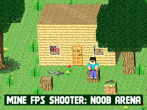 Mine FPS shooter: Noob Arena