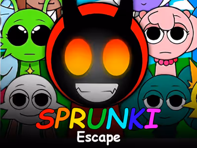 SPRUNKI 3D Escape