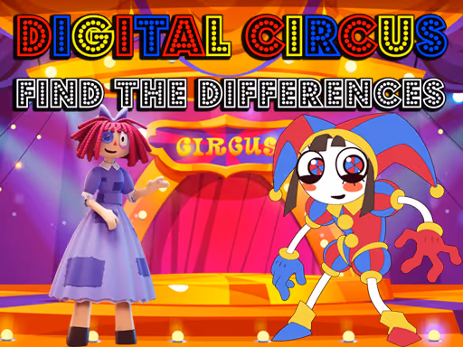 Digital Circus Find The Differences