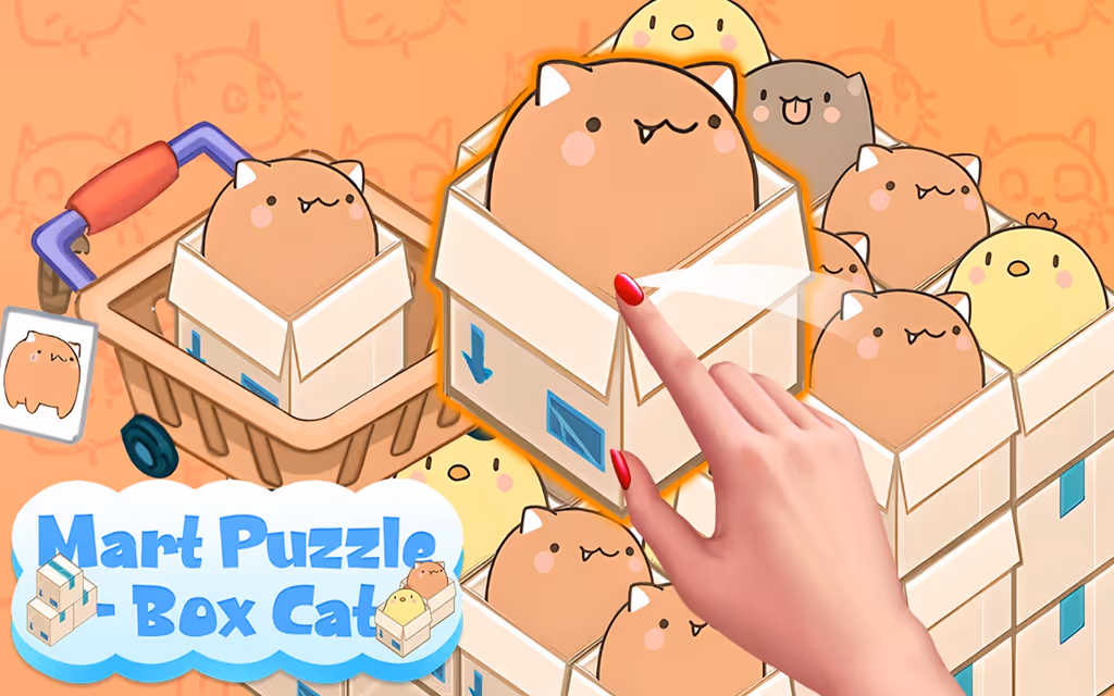 Mart Puzzle Box Cat