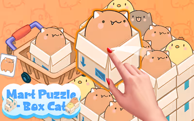 Mart Puzzle Box Cat