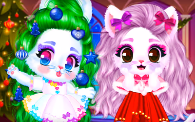 Cat and Rabbit Holiday