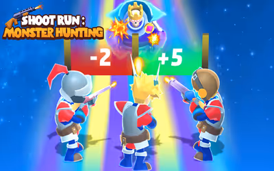 Shoot Run Monster Hunting