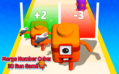 Merge Number Cube 3d Run Game