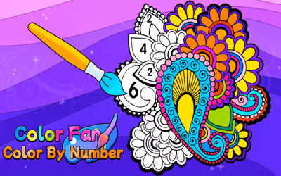 Color Fan Color By Number
