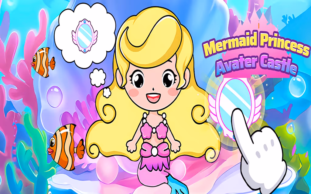 Mermaid Princess Avater Castle