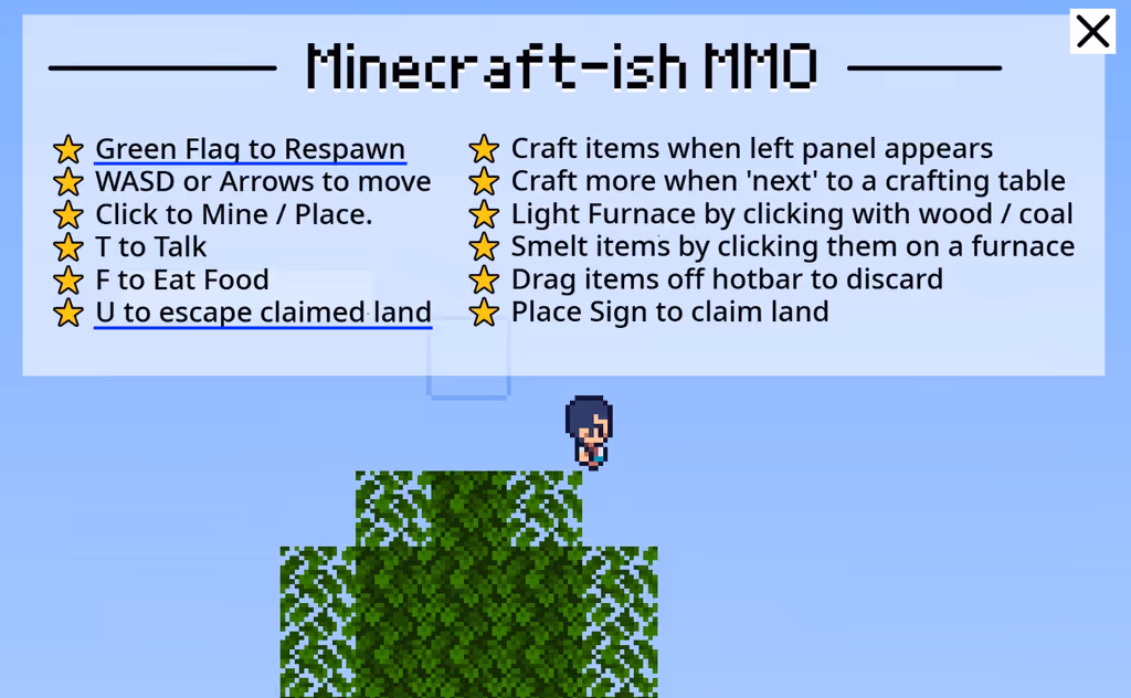 Minecraft-ish MMO