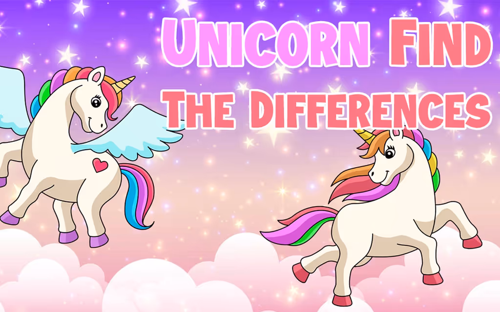 Unicorn Find the Differences