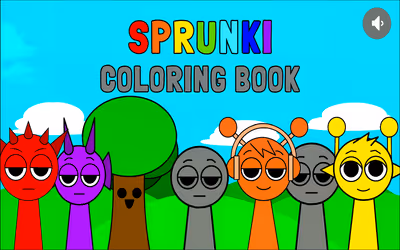 Sprunki Coloring Book