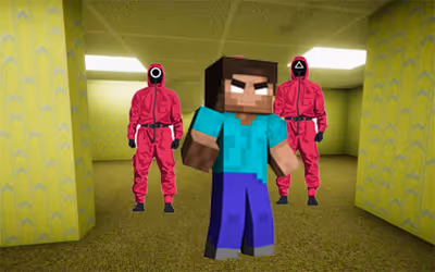 Minecraft Backrooms Squid Game Escape